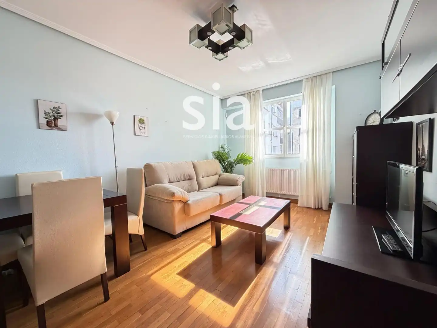 Wohnzimmer von Wohnung zum Verkauf in Vitoria - Gasteiz mit Heizung