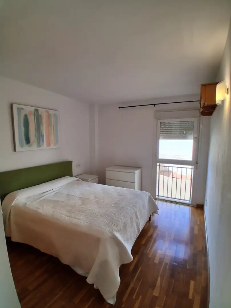 Bedroom of Apartments for rent in  Palma de Mallorca  with Air Conditioner, Parquet flooring and Furnished