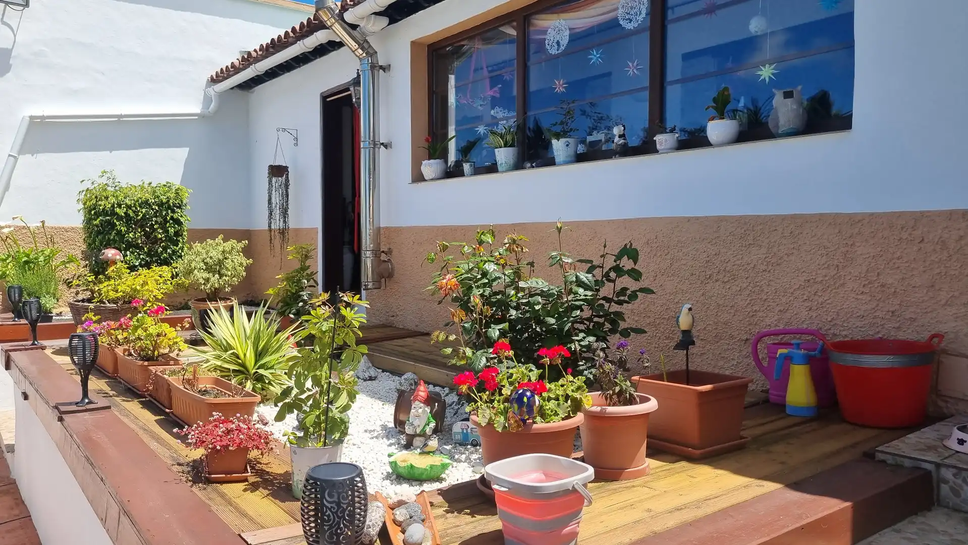 Terrassa de Casa o xalet en venda en Los Realejos amb Jardí privat, Terrassa i Traster