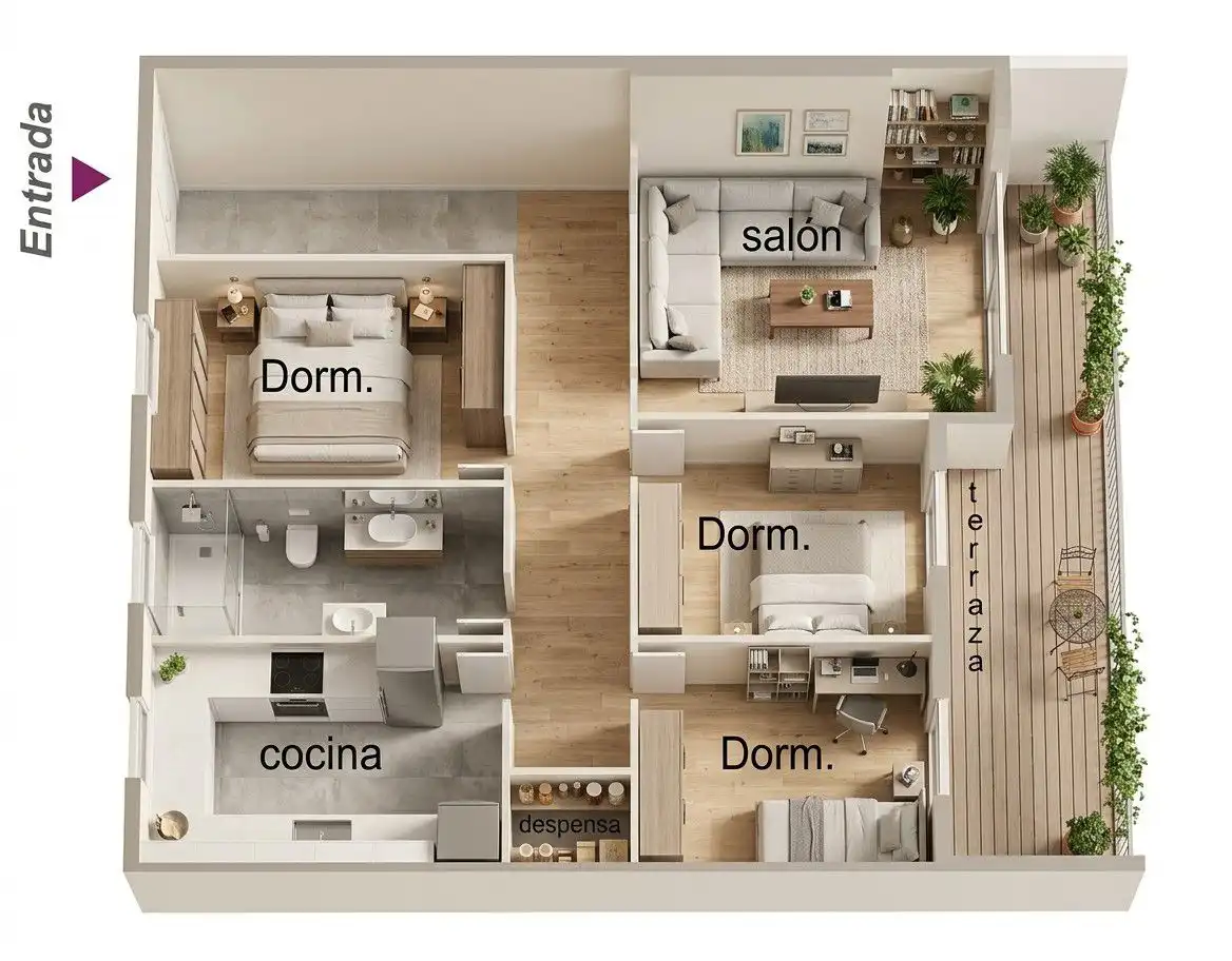 Flat for sale in  Logroño  with Heating, Parquet flooring and Terrace