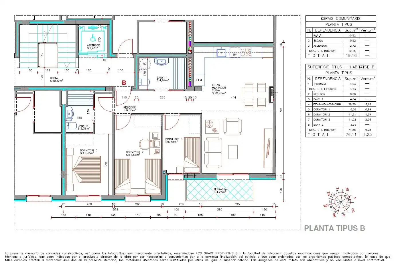 Appartamento con terrazza in vendita a CESAR MARTINELL I BRUNET, imagen 29