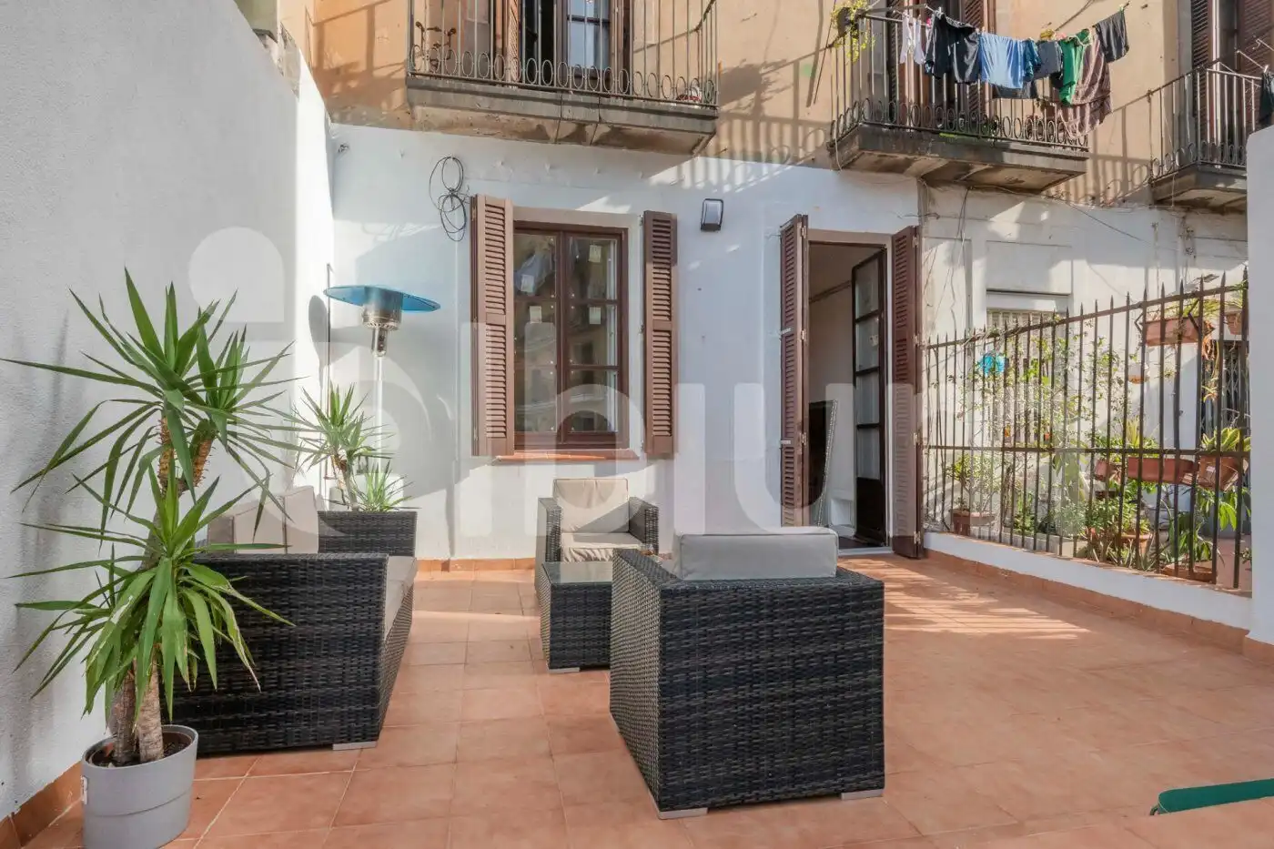 Terrasse von Wohnung zum Verkauf in Barcelona mit Klimaanlage und Terrasse