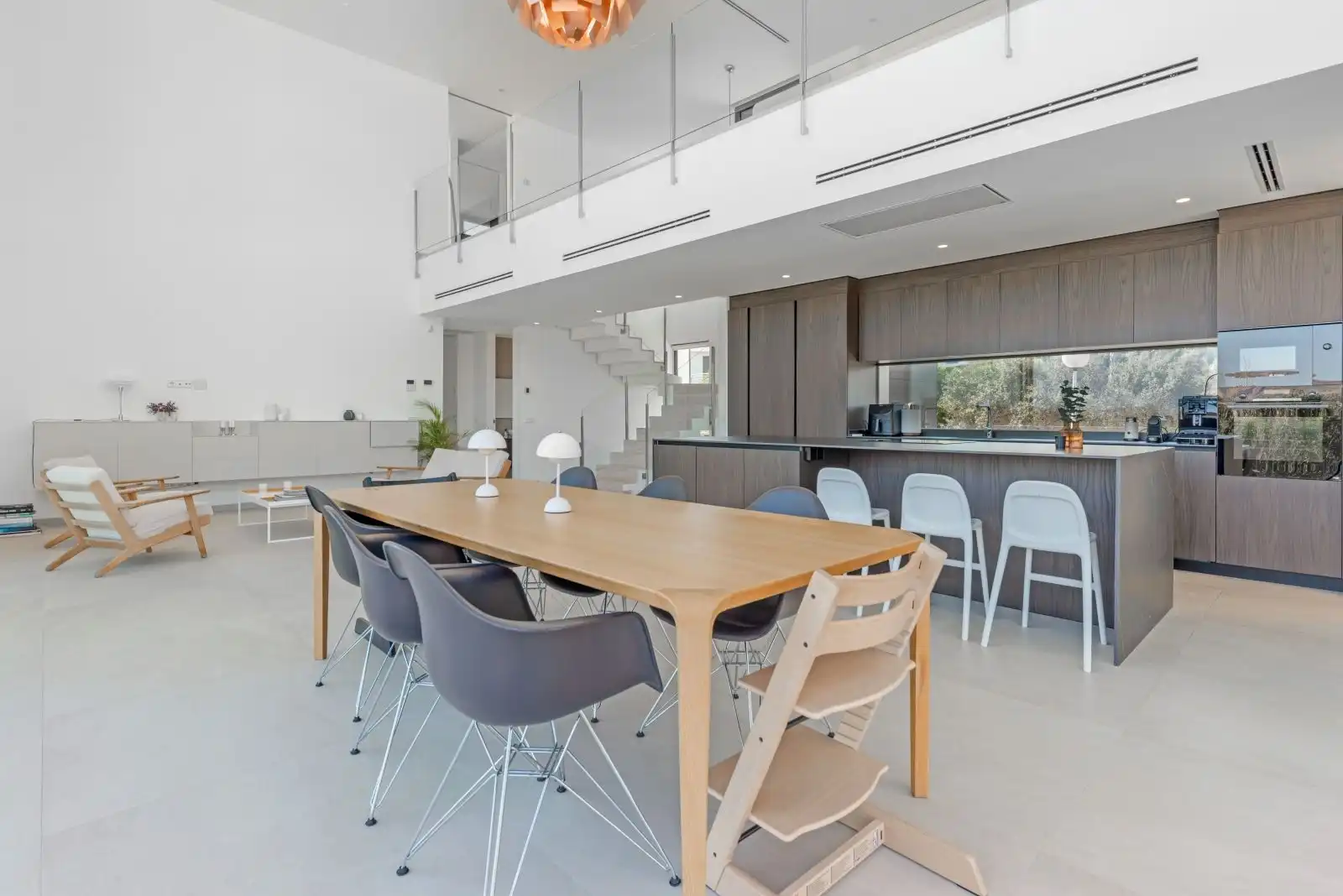 Dining room of Houses for sale in Jávea / Xàbia  with Air Conditioner, Heating and Private garden