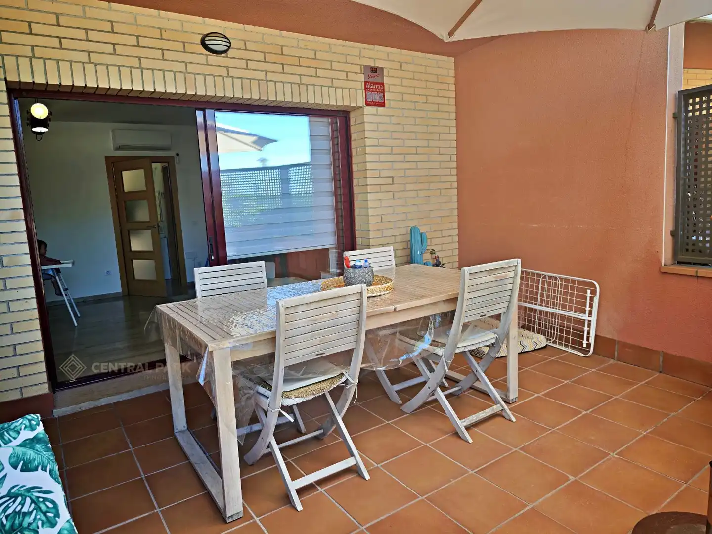 Terrace of Detached homes for rent in Altafulla  with Air Conditioner, Heating and Private garden