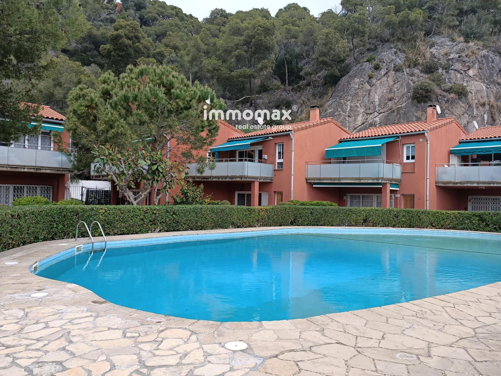 Swimming pool of Flat for sale in Castelldefels  with Terrace, Swimming Pool and Community pool