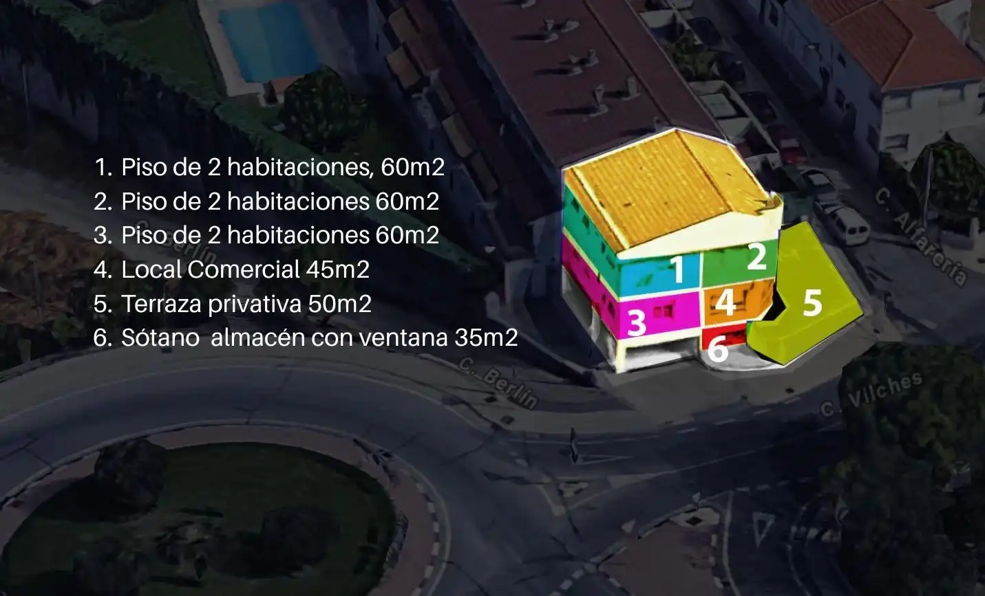 Vista exterior de Edificio en venta en Campo Real
