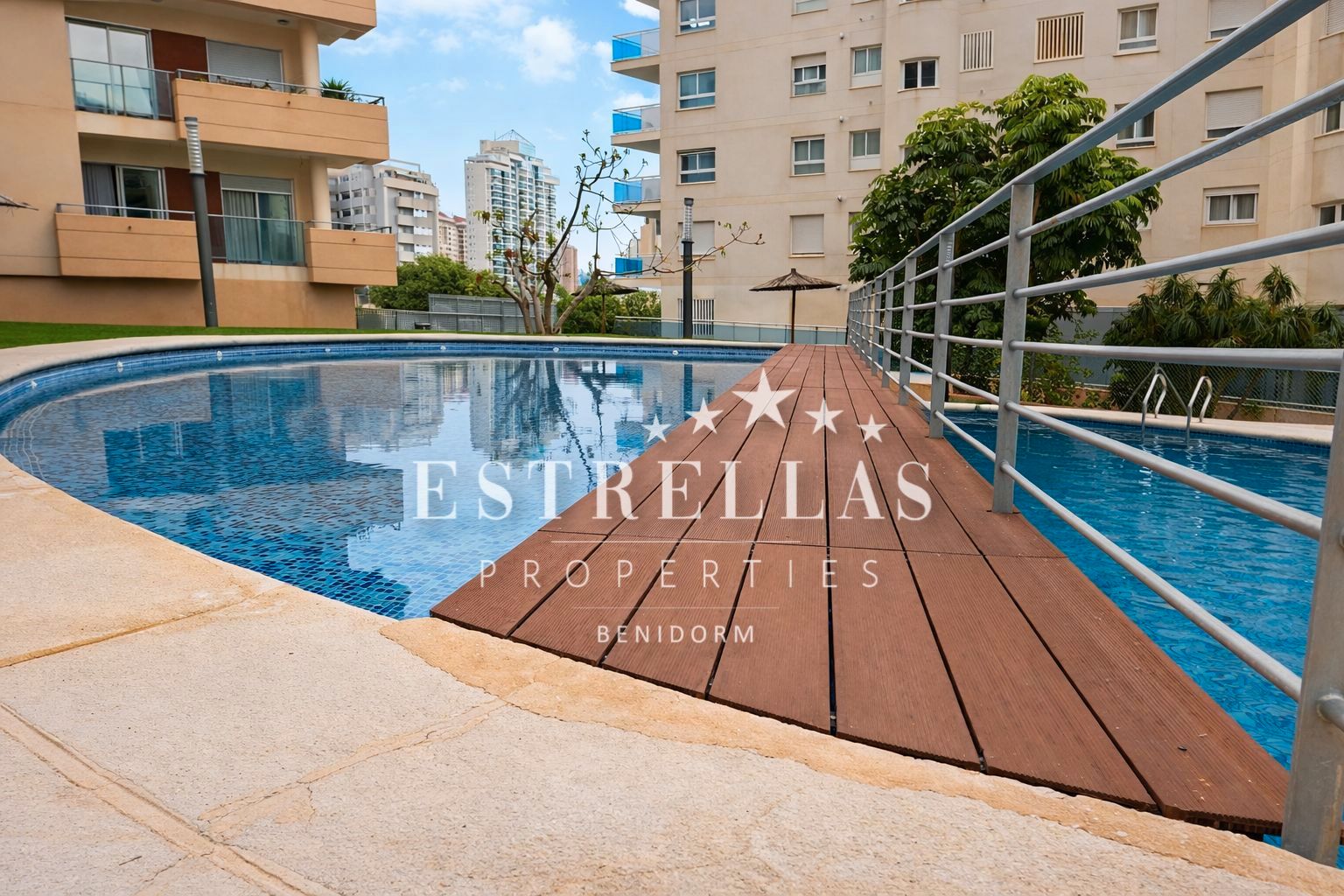 Piscina de Apartamento en venta en Villajoyosa / La Vila Joiosa con Aire acondicionado, Calefacción y Terraza