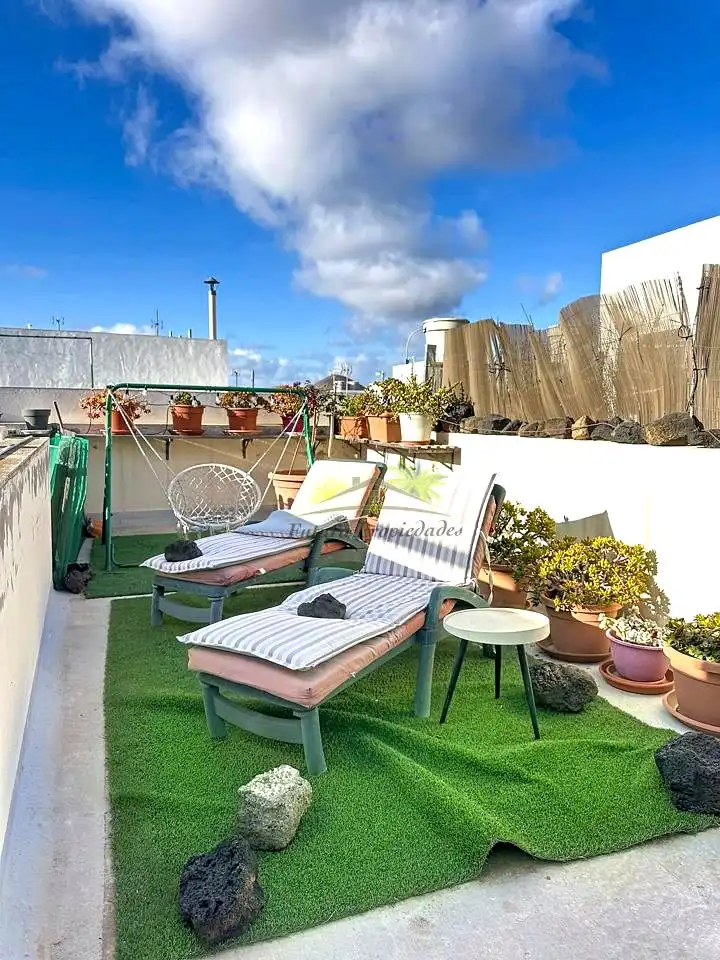 Terrasse von Dachboden zum Verkauf in Arrecife mit Möbliert