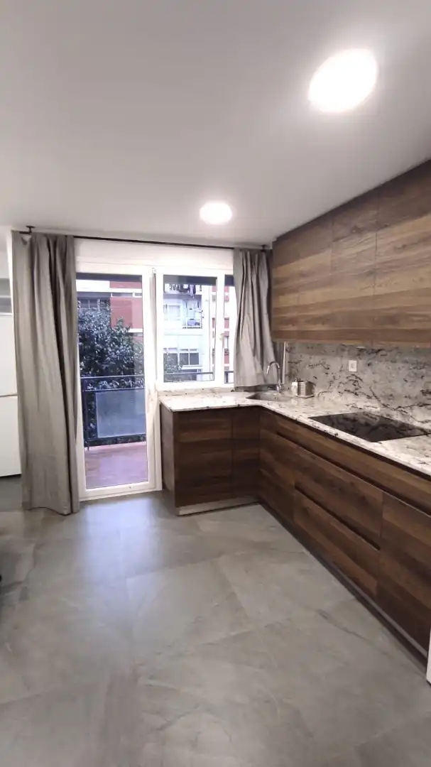 Kitchen of Flat for sale in Ermua  with Heating, Furnished and Balcony