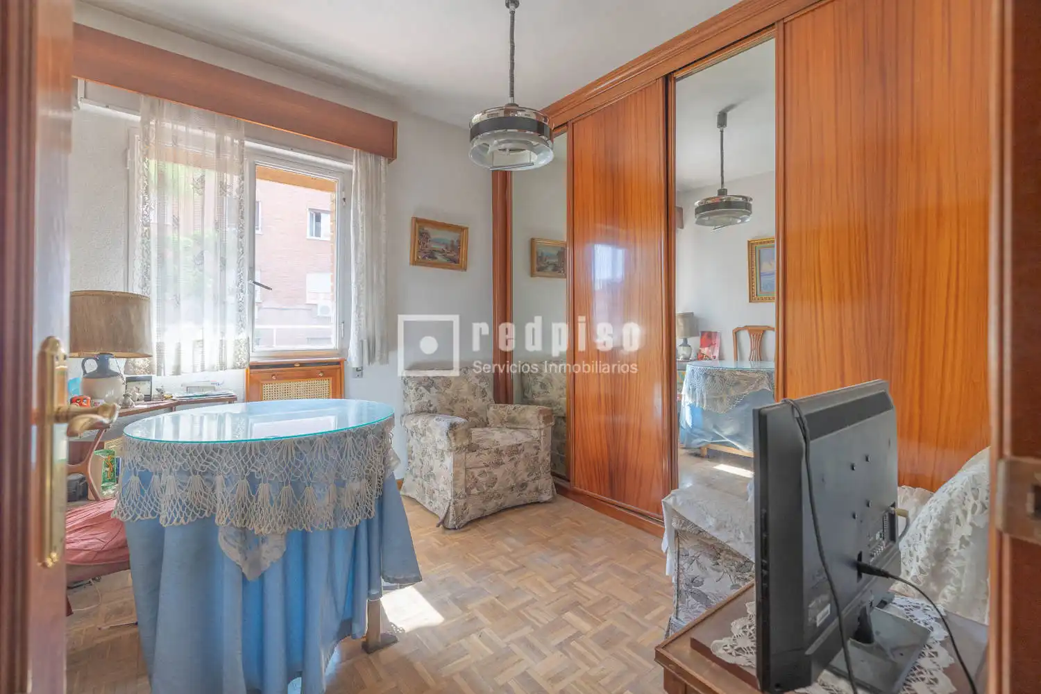 Bedroom of Flat for sale in Madrid  with Heating and Terrace