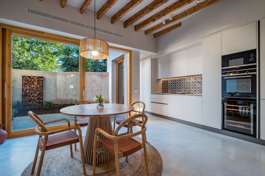 Kitchen of Country house for sale in Mancor de la Vall  with Air Conditioner, Parquet flooring and Terrace