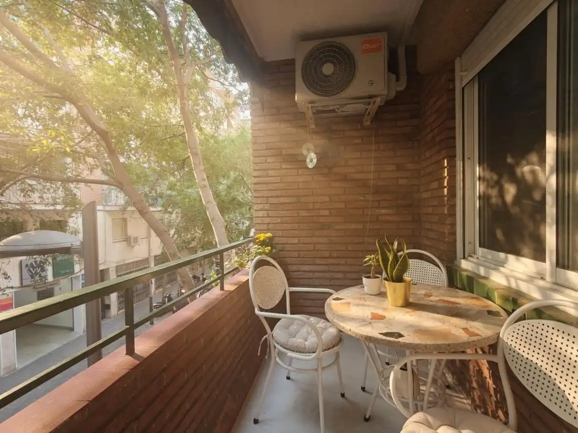 Balcony of Apartments for sale in Barcelona  with Air Conditioner, Heating and Storage room