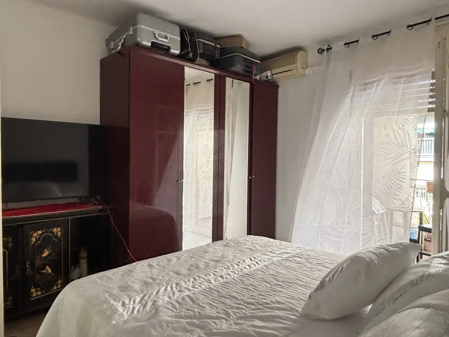 Bedroom of Apartments for sale in Mataró  with Air Conditioner, Storage room and Balcony
