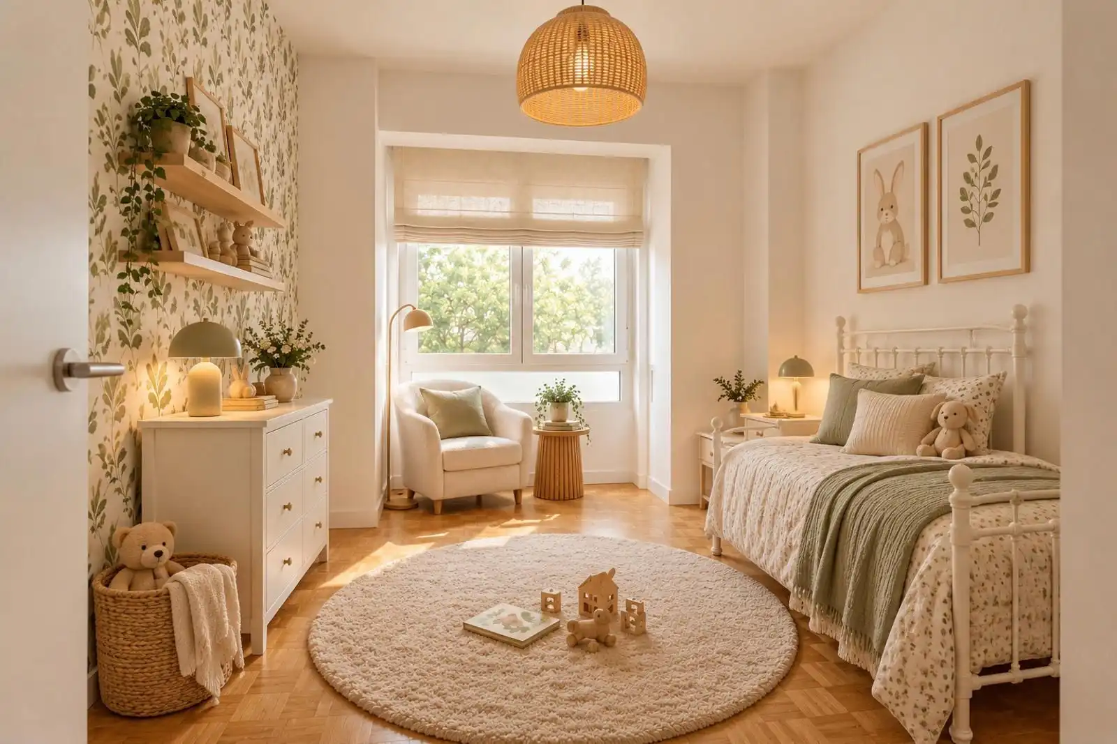 Bedroom of Flat for rent in Retiro