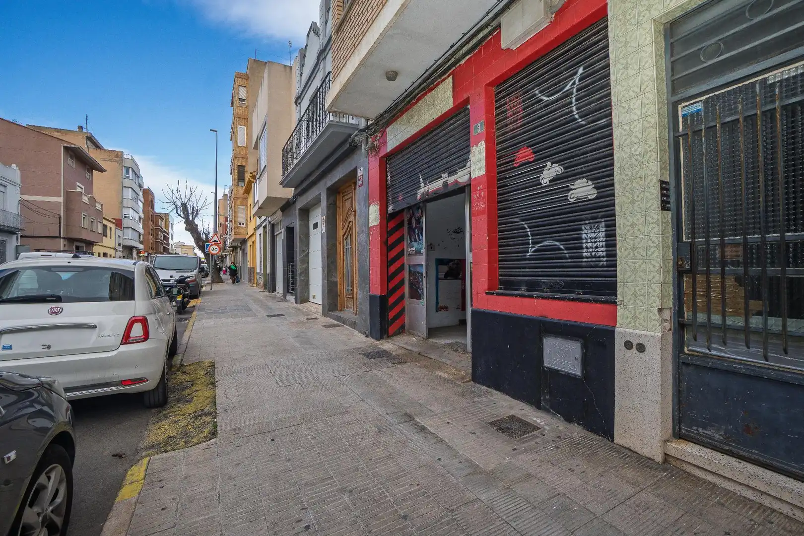 Vista exterior de Local en venta en Silla