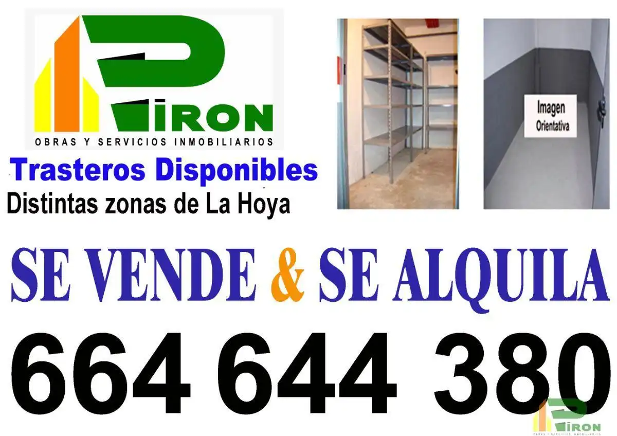 Trastero en venta en Rey Juan Carlos I, del Hotel, La Hoya