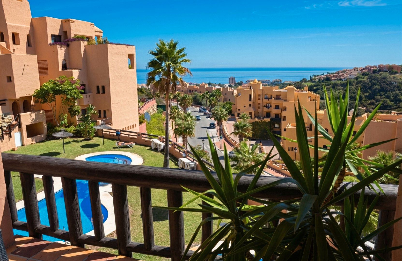 Exterior view of Apartments for sale in Manilva  with Air Conditioner, Heating and Terrace