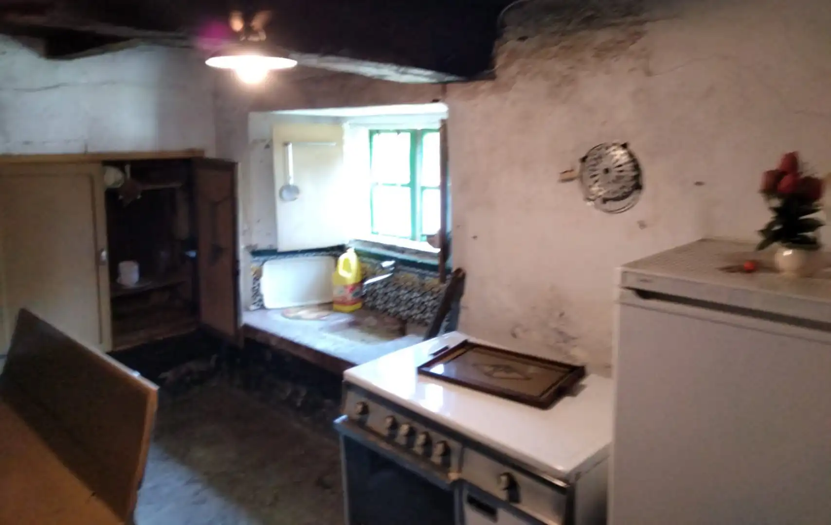Cocina de Finca rústica en venta en Vilalba con Jardín privado y Amueblado