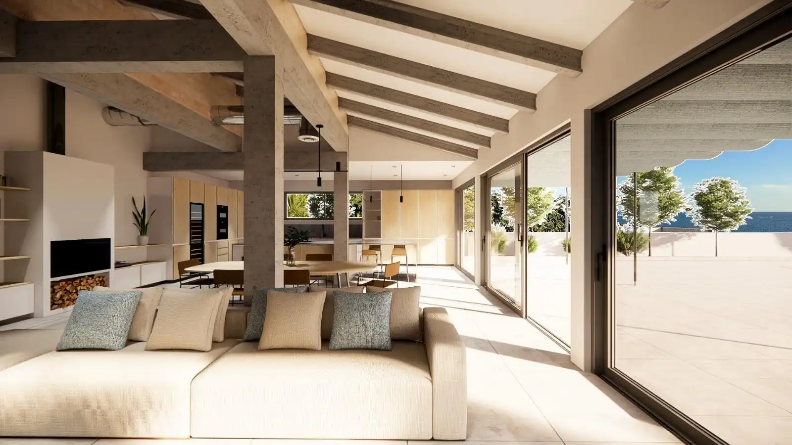 Living room of Houses for sale in Llucmajor