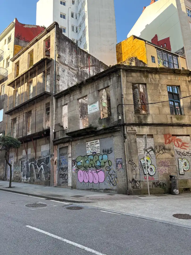 Vista exterior de Residencial en venta en Vigo 