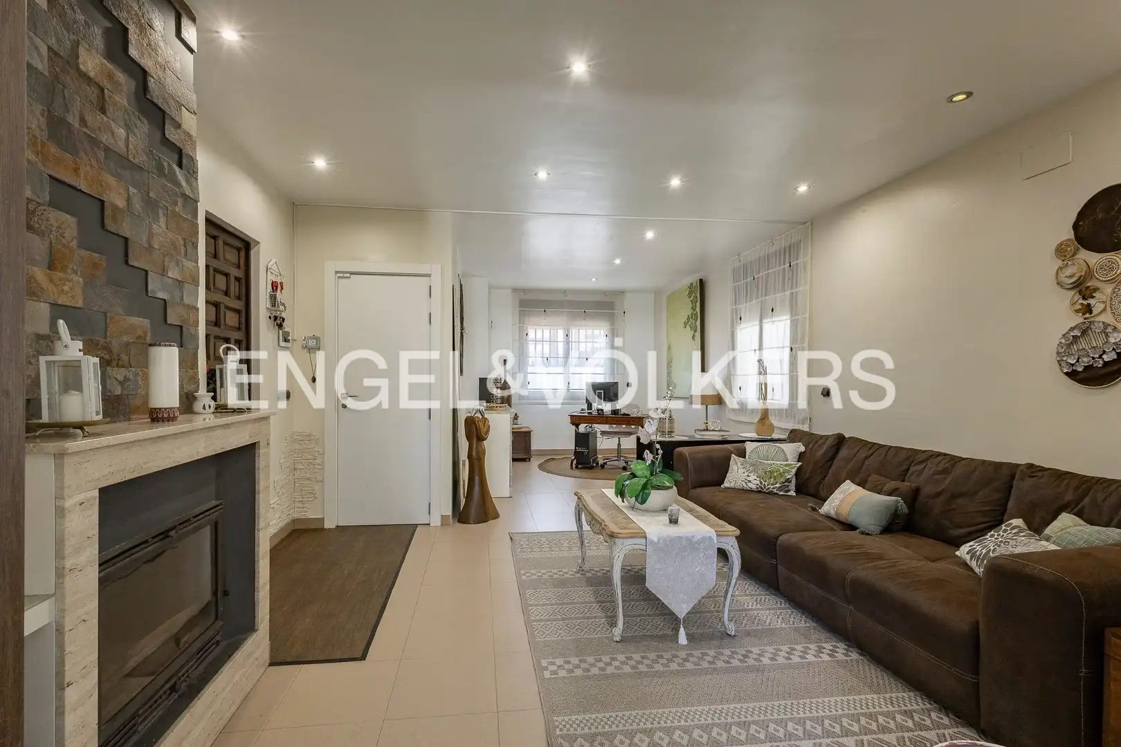 Sala de estar de Casa o chalet en venta en Viladecans con Calefacción, Jardín privado y Terraza