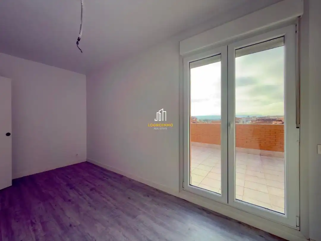 Schlafzimmer von Wohnung zum Verkauf in Lardero mit Heizung, Parkett und Terrasse