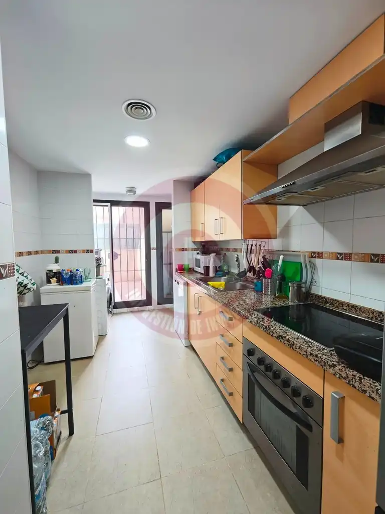 Kitchen of Flat for sale in Rincón de la Victoria  with Air Conditioner, Terrace and Community pool