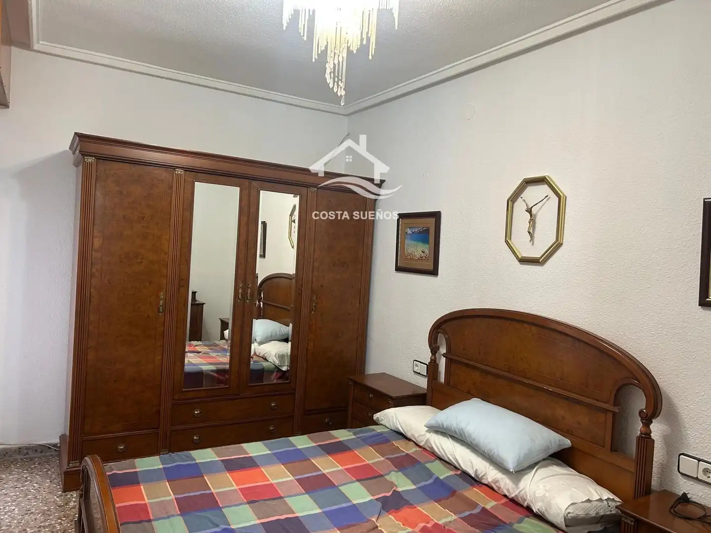 Bedroom of Flat for sale in Monforte del Cid  with Terrace, Furnished and Alarm