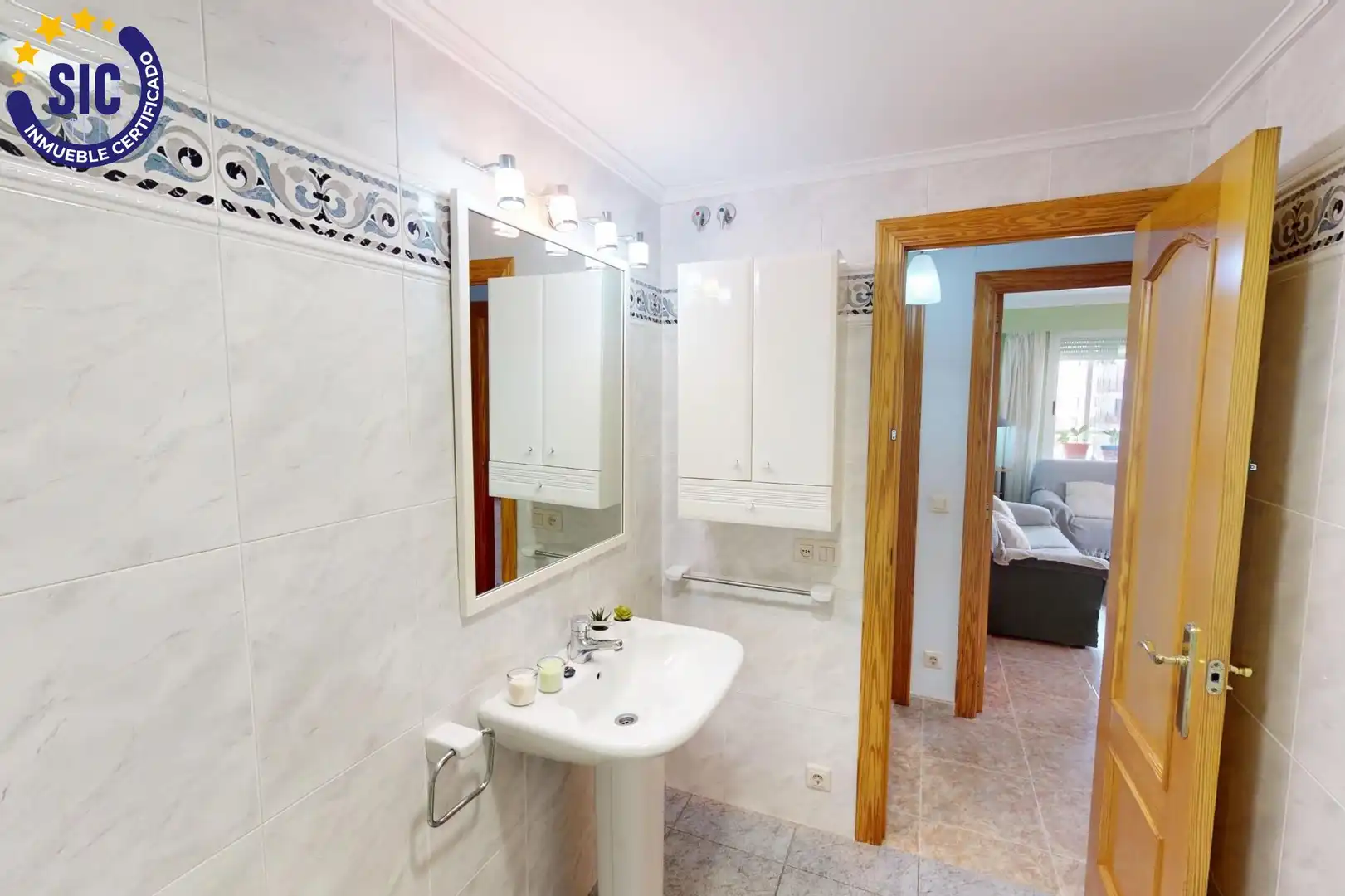 Baño de Apartamento en venta en Benicasim / Benicàssim con Jardín privado, Terraza y Trastero