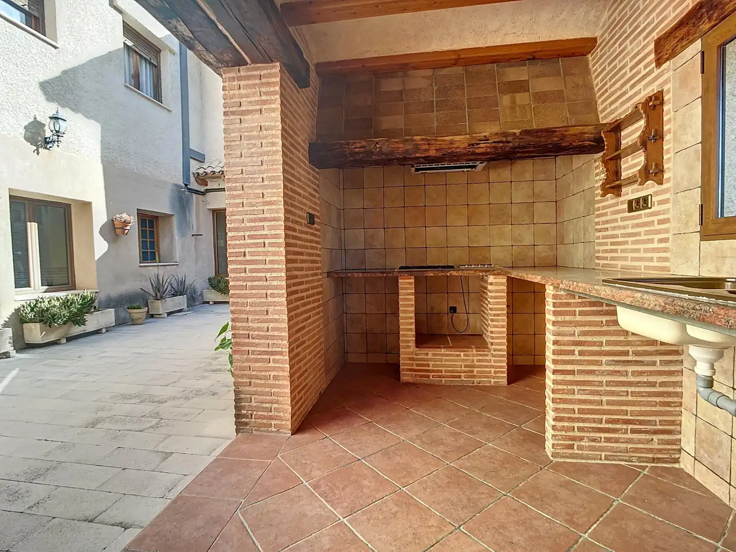 Terraza de Finca rústica en venta en Tibi con Jardín privado, Terraza y Trastero