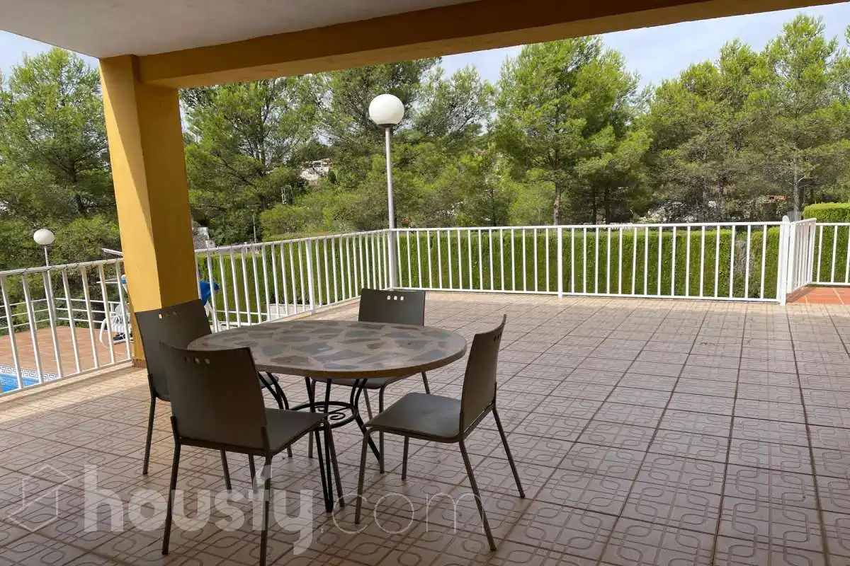 Terraza de Casa o chalet de alquiler en Mogente / Moixent con Trastero y Amueblado