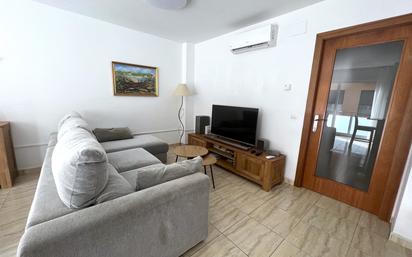 Wohnzimmer von Wohnung zum verkauf in Roses mit Klimaanlage und Balkon