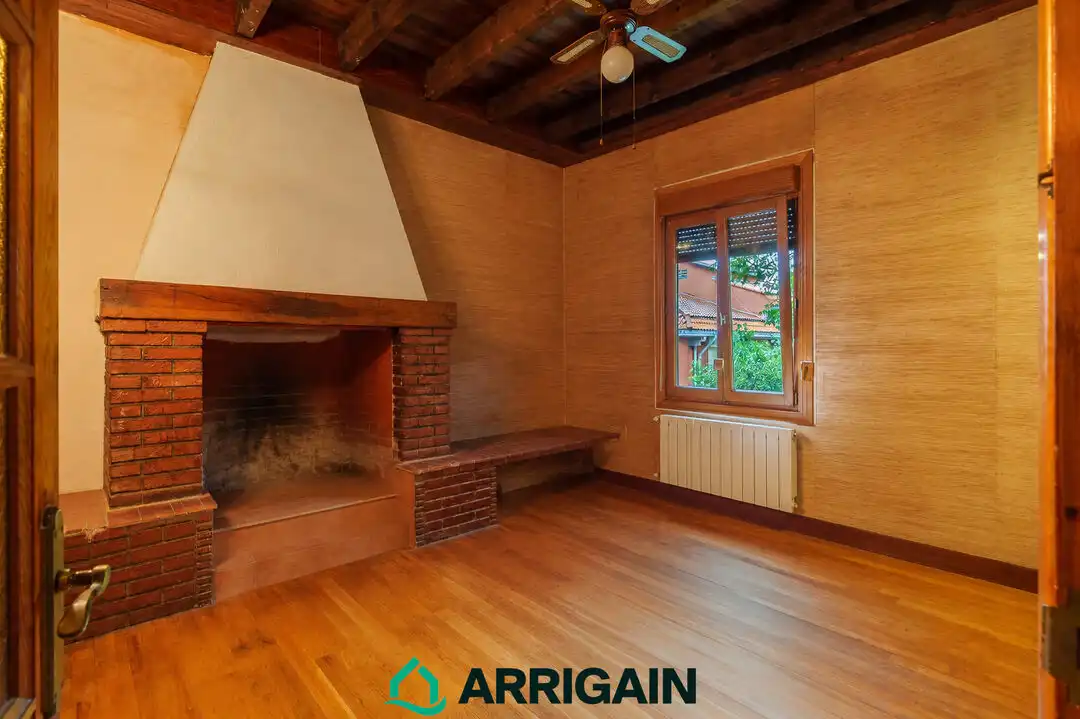 Sala de estar de Casa adosada en venta en Donostia - San Sebastián  con Calefacción, Jardín privado y Terraza