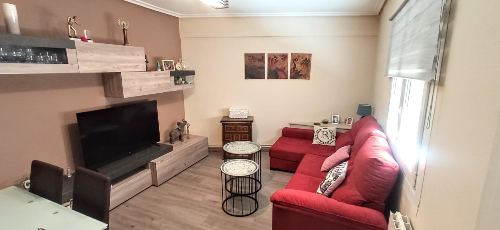 Living room of Apartment for sale in  Logroño  with Heating, Parquet flooring and Oven