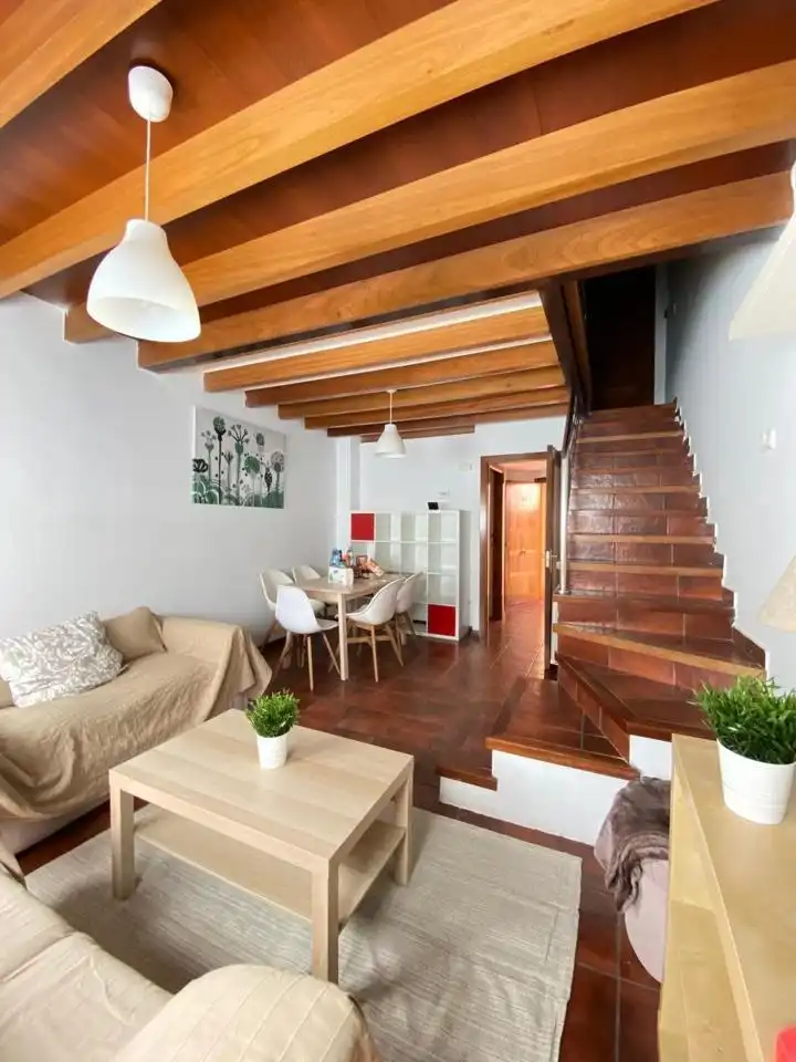 Living room of Houses for rent in Segovia  with Heating, Terrace and Furnished