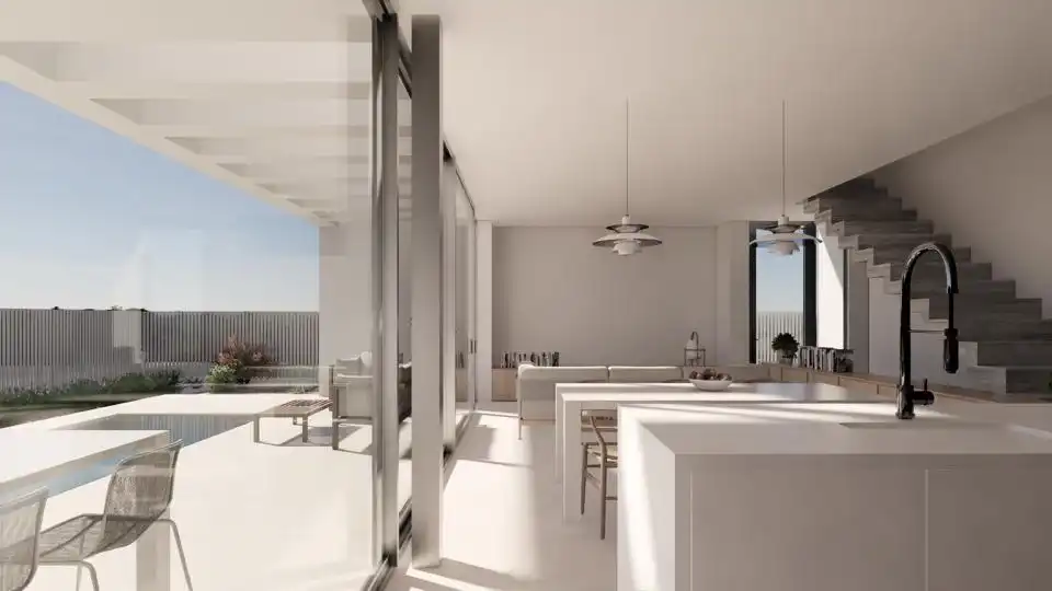 Cuina de Casa o xalet en venda en Cambrils amb Aire condicionat, Calefacció i Jardí privat