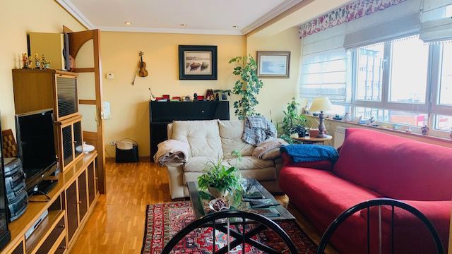 Living room of Flat for sale in Gijón   with Heating and Storage room