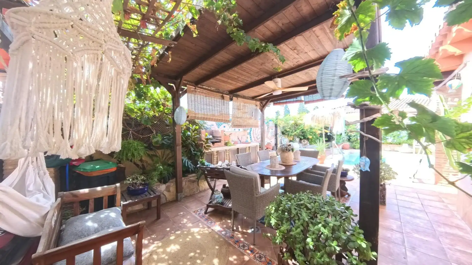 Terrassa de Casa o xalet en venda en Los Gallos