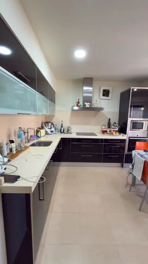 Cuina de Casa o xalet en venda en Manzanares El Real amb Aire condicionat, Calefacció i Jardí privat