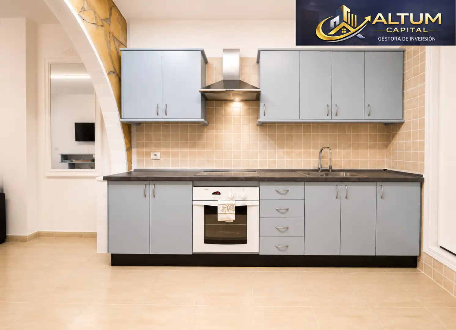 Cocina de Piso en venta en Arona con Trastero, Amueblado y Horno