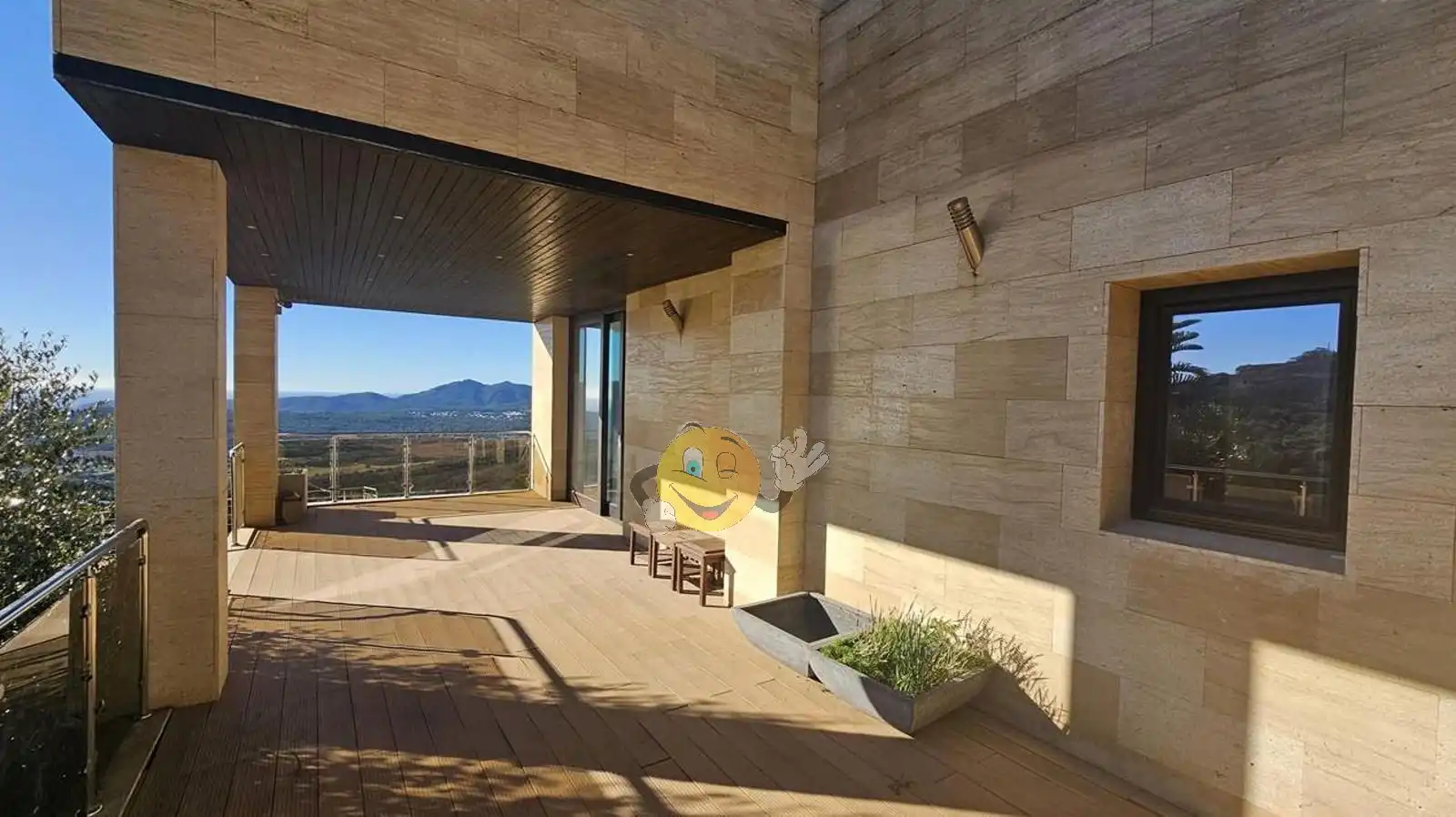 Terrasse von Haus oder Chalet zum Verkauf in Castell d'Aro, Platja d'Aro i s'Agaró mit Klimaanlage, Heizung und Privatgarten