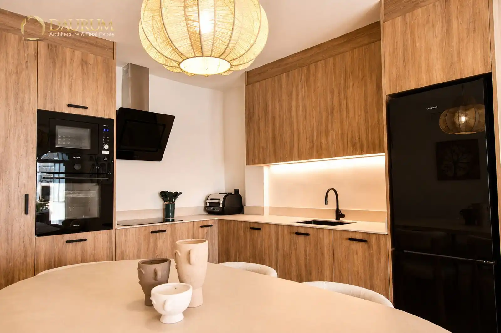 Cocina de Piso en venta en Alicante / Alacant con Aire acondicionado, Terraza y Piscina