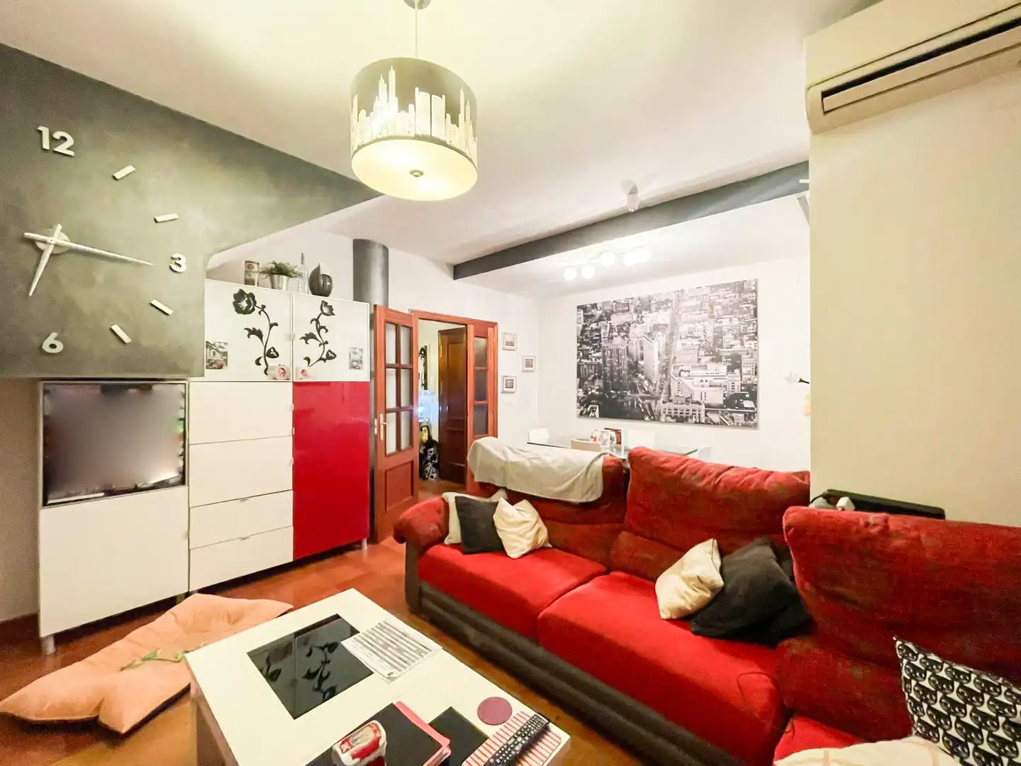 Sala de estar de Dúplex en venta en San Juan del Puerto con Jardín privado, Terraza y Balcón