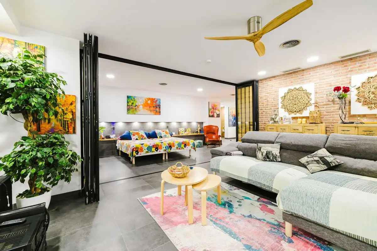Sala d'estar de Loft en venda en Málaga amb Aire condicionat, Calefacció i Traster