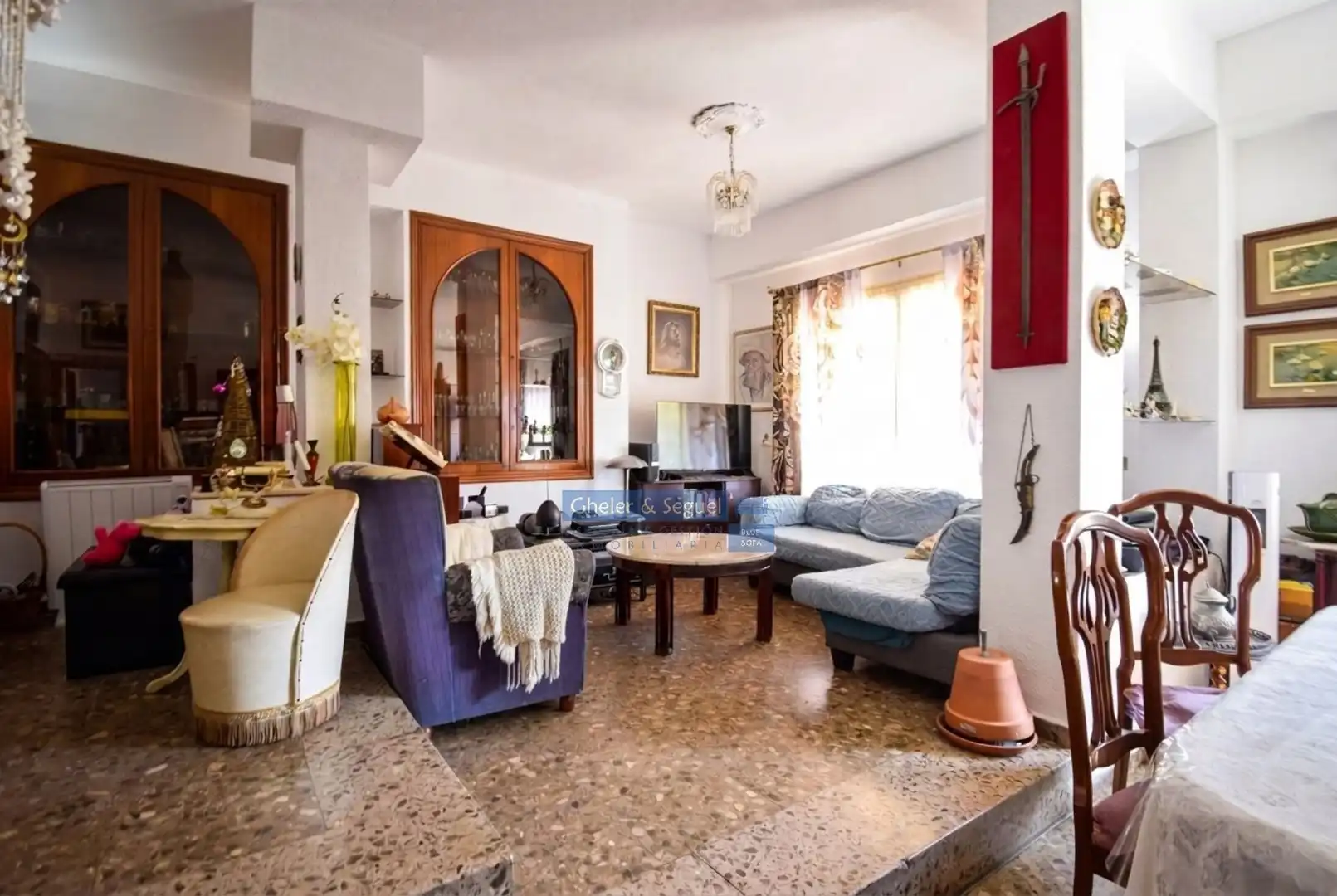 Sala d'estar de Pis en venda en Sagunto / Sagunt amb Terrassa