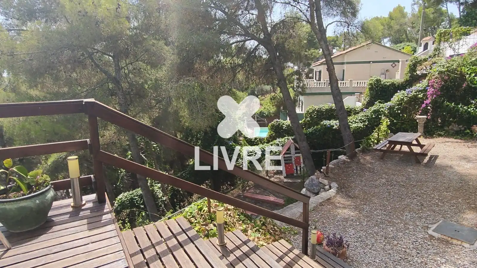 Jardín de Casa o chalet en venta en Cunit con Aire acondicionado, Calefacción y Piscina