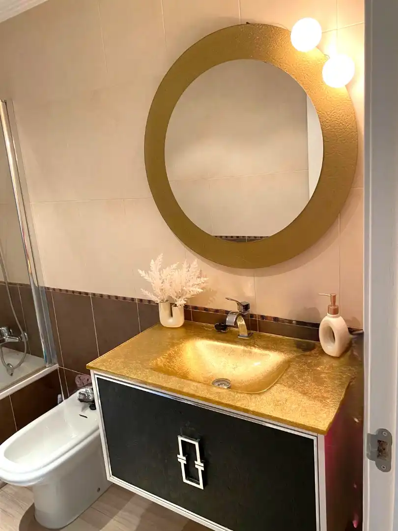 Baño de Piso de alquiler en Murcia con Aire acondicionado, Calefacción y Amueblado