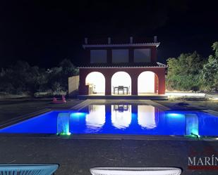 Piscina de Casa o xalet en venda en Badajoz Capital amb Aire condicionat, Jardí privat i Piscina