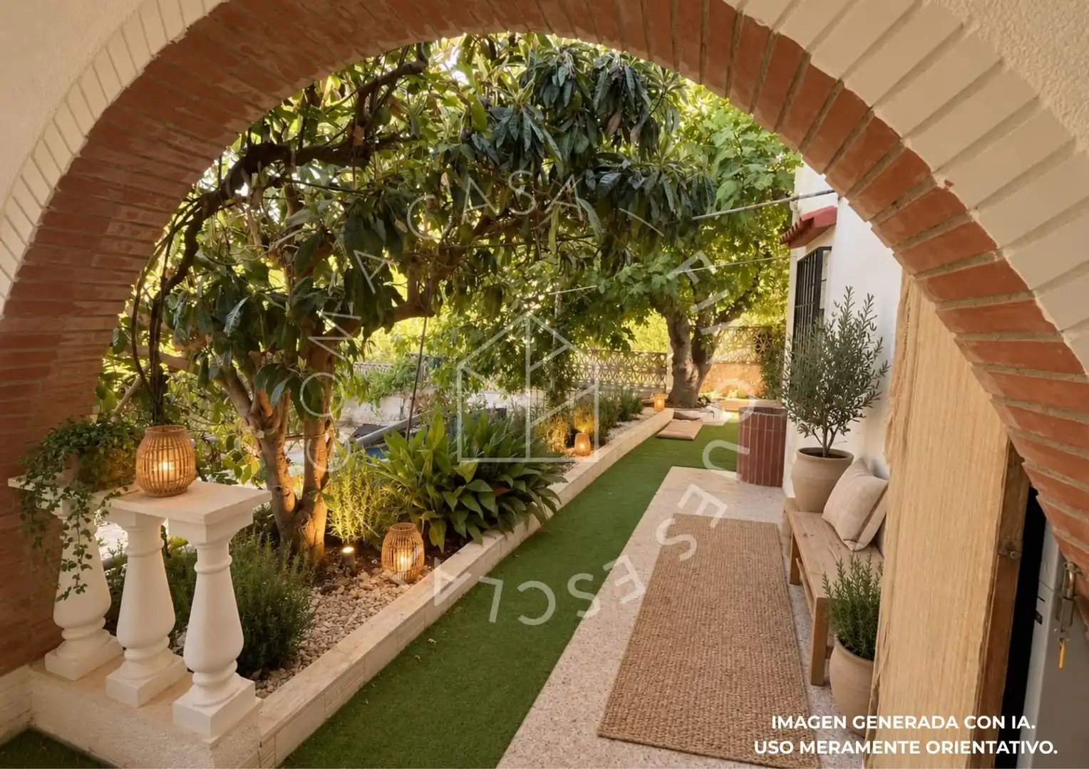 Terrassa de Casa o xalet en venda en Gelida amb Aire condicionat, Calefacció i Jardí privat