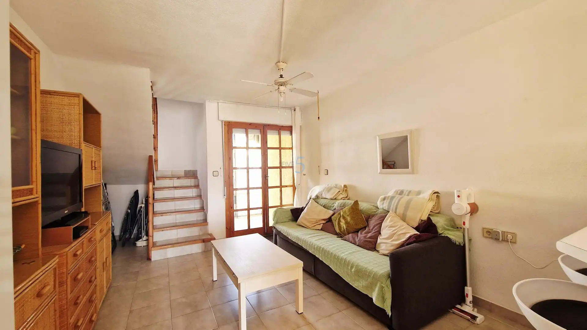 Sala de estar de Casa adosada en venta en Cartagena con Aire acondicionado, Calefacción y Terraza
